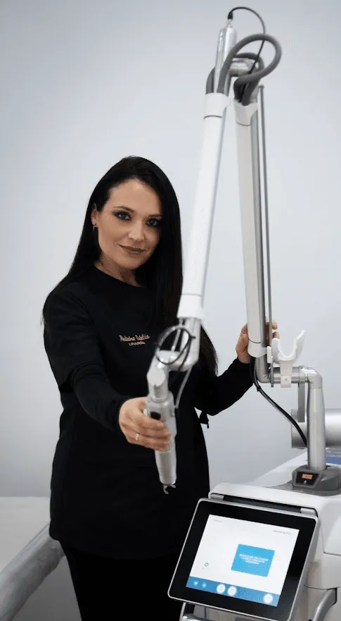 Noelia, equipo de Medical Linares